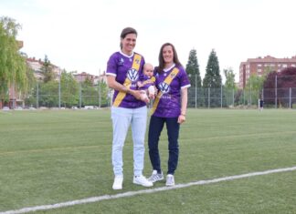 Elena González y Yurema Casado, Palencia Fútbol Femenino. Fotografía: Rubén Díaz (@fotografiardiaz)