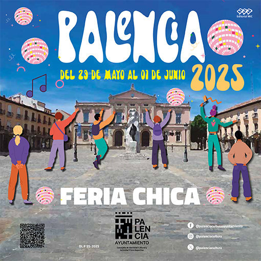 Cartel de la Feria chica de Palencia