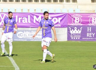 Fran Adeva, Palencia Cristo Atlético. Fotografía: Rubén Díaz (@fotografiardiaz)