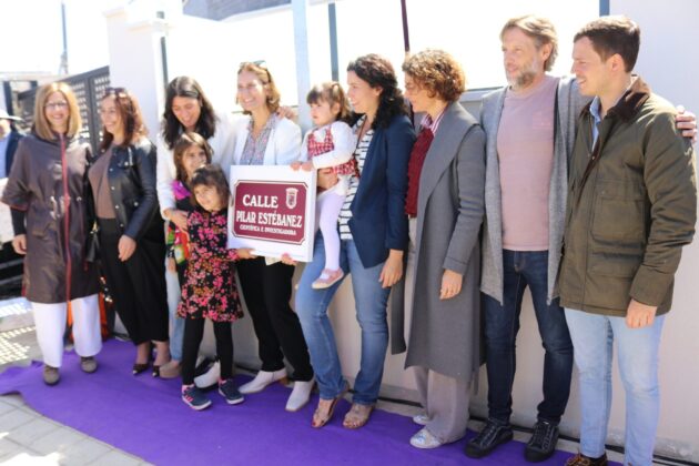 Inauguraci&oacute;n Calle Pilar Est&eacute;banez