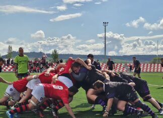 Melé reñida entre la delantera del PRC y la del Lions en la Copa Chucho Gadea