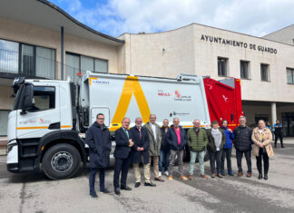 Nuevo camión recogida residuos Alto Carrión Guardo