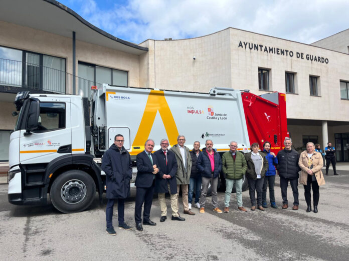 Nuevo camión recogida residuos Alto Carrión Guardo