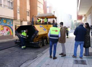 Un millón y medio en dos años para calles y aceras en Palencia