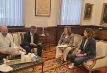 Reunión Diputación con Ayuntamiento de Monzón