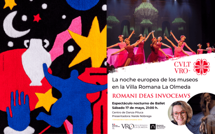La noche europea de los museos en la Villa Romana de La Olmeda