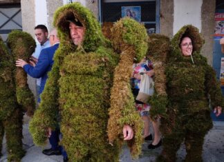 Los Hombres de Musgo vuelven a revivir la leyenda en Béjar