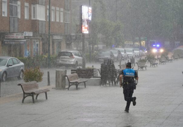 Fuerte tormenta en Valladolid