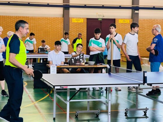 El Colegio Santo Domingo de Guzm&aacute;n FESD acoge el II Torneo de Castilla y Le&oacute;n de Tenis de Mesa y P&aacute;rkinson