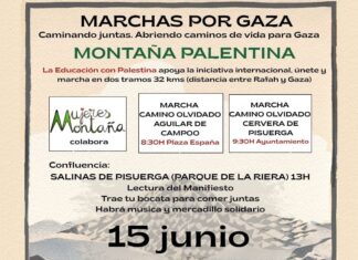 Valladolid, Miranda de Ebro y la Montaña Palentina se suman este fin de semana a la iniciativa internacional de la Marcha Global de Gaza