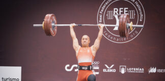 Javi Wee. Fotografía: Federación Española de Halterofilia