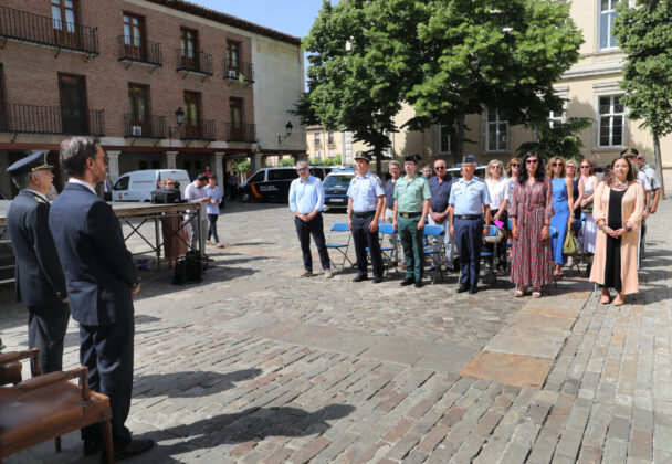 La Polic&iacute;a Nacional de Palencia rinde homenaje a las v&iacute;ctimas del terrorismo