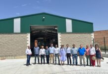 La presidenta de la Diputación visita Santervás de la Vega