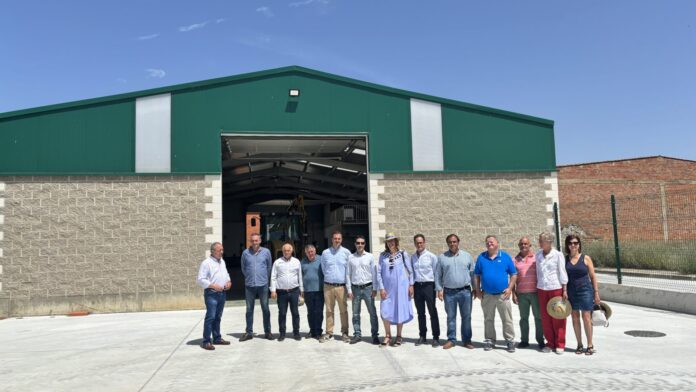 La presidenta de la Diputación visita Santervás de la Vega