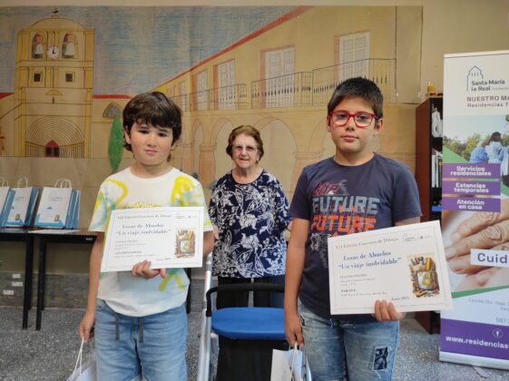 Entregados los premios del concurso de Dibujo "Cosas de Abuelos"