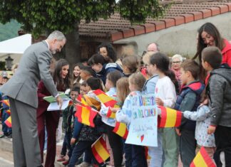 Visita de SS. MM. los Reyes a Brañosera. Fotografía: Brágimo (ICAL)