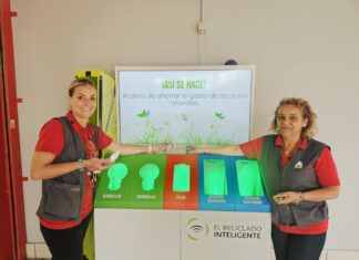 Nueve tiendas más de Alcampo en Castilla y León, dos de ellas en Palencia, instalan contenedores inteligentes de reciclaje, únicos en Europa