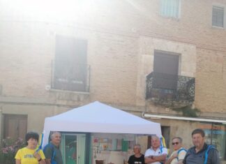 La campaña de reciclaje pasa por Boadilla, Barruelo y Astudillo Campaña de reciclaje en Astudillo