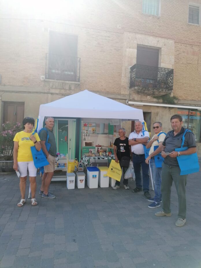 Campaña de reciclaje en Astudillo