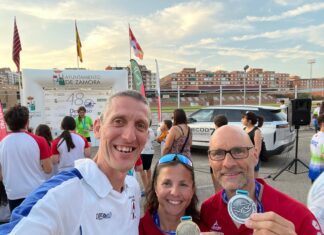 Club Palentino de Piragüismo en el Descenso ibérico