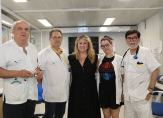 Dra. Teodora Teodosieva Todorova, Médico Residente que ha realizado el MIR en Primaria en Palencia y ha elegido Urgencias del Hospital Río Carrión para su primer contrato, al igual que el Dr. Daniel Robles de la Osa, que ha sacado la mejor nota de Castilla y León en la especialidad de Digestivo, ha realizado también el MIR en Palencia