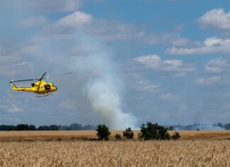 Dan por controlado un incendio en Polvorosa de Valdavia