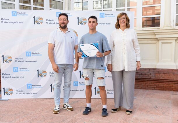 Fotos entrega becas a deportistas. Diputaci&oacute;n de Palencia