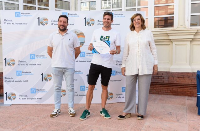 Fotos entrega becas a deportistas. Diputaci&oacute;n de Palencia