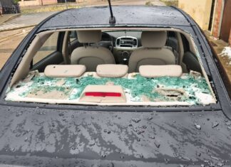 Granizada en Osorno, viernes 4 de julio