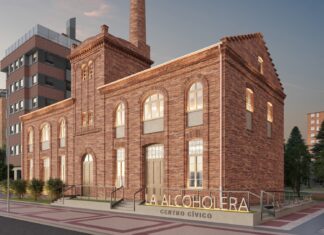 Así quedará la transformación de la Alcoholera en un Centro Cívico con una inversión de 1,79 millones IMÁGENES PROYECTO ALCOHOLERA