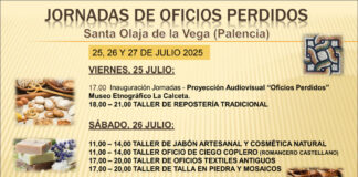 Jornadas-de-oficios-perdidos en Santa Olaja de la Vega