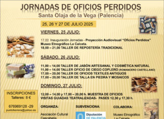 Santa Olaja de la Vega revive los oficios tradicionales en unas jornadas dedicadas a la memoria artesanal Jornadas-de-oficios-perdidos en Santa Olaja de la Vega