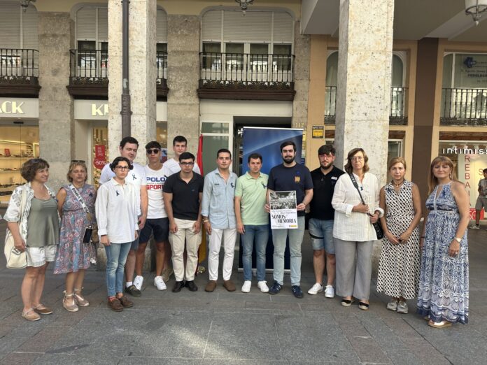 Nuevas Generaciones del PP de Palencia rinde homenaje a Miguel Ángel Blanco