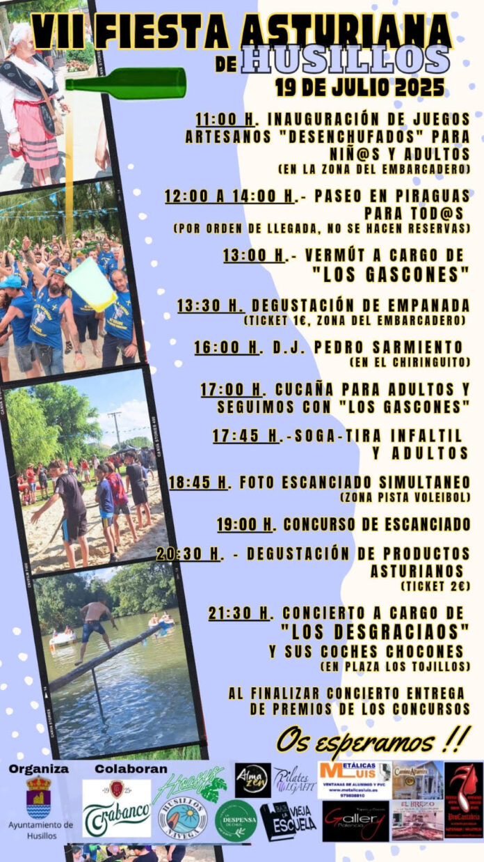 PROGRAMA VII Fiesta Asturiana 2025 de Husillos