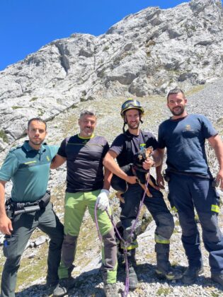 Rescate de perro en el Espig&uuml;ete