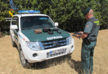 Seprona caza visores térmicos ilegales guardia civil sucesos