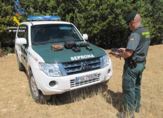 Seprona caza visores térmicos ilegales guardia civil sucesos