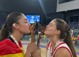 La palentina Amelia Alonso, campeona de Europa sub 16 con España Amelia Alonso. Imagen: Instagram