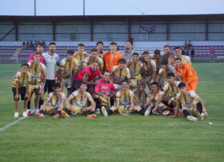 El Palencia Cristo Atlético, ganador de la Copa Diputación tras un disputado 1-2 en Becerril Becerril - Palencia Cristo Atlético, Copa Diputación 2025. Fotografía: Palencia en la Red