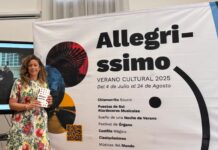 Carolina Valbuena en la rueda de prensa de balance del Allegrissimo