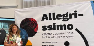 Carolina Valbuena en la rueda de prensa de balance del Allegrissimo