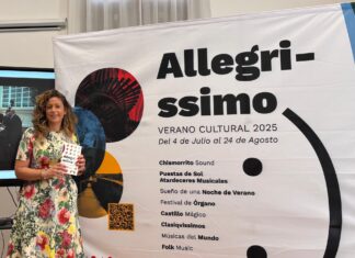 Carolina Valbuena en la rueda de prensa de balance del Allegrissimo