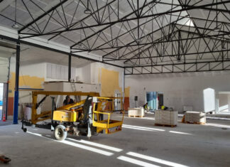 Galería: comienza a lucir el antiguo pabellón del Colegio Villa y Tierra de Saldaña Centro Polivalente Saldaña