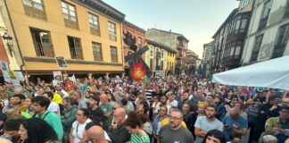 Concentración en Cervera por los incendios forestales (6)