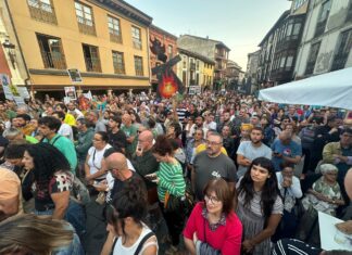 Concentración en Cervera por los incendios forestales (6)