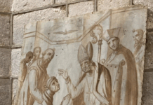 Boceto del siglo XVI oculto en el retablo mayor de la parroquia de Pedraza de Campos