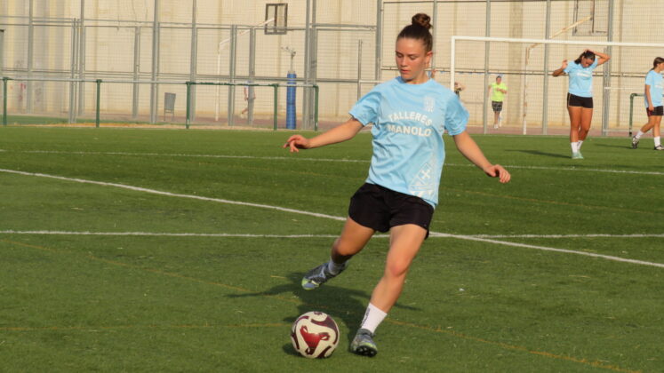 El Palencia F&uacute;tbol Femenino en su primer entrenamiento de pretemporada 2025-26. Fotograf&iacute;a: Palencia en la Red
