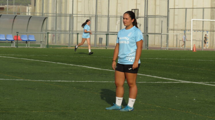 El Palencia F&uacute;tbol Femenino en su primer entrenamiento de pretemporada 2025-26. Fotograf&iacute;a: Palencia en la Red