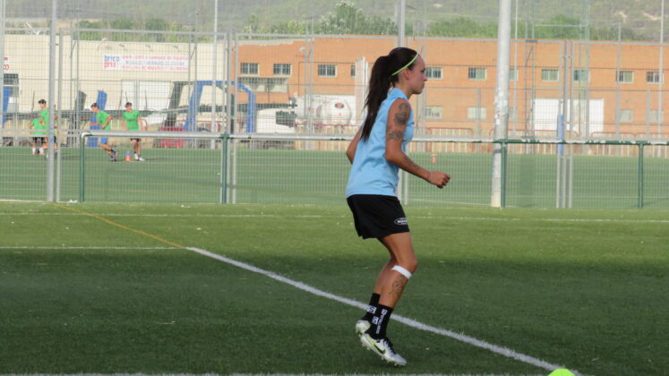 El Palencia F&uacute;tbol Femenino en su primer entrenamiento de pretemporada 2025-26. Fotograf&iacute;a: Palencia en la Red