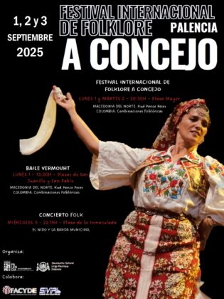 Festival Nacional e Internacional de Folklore A Concejo. Ayuntamiento de Palencia